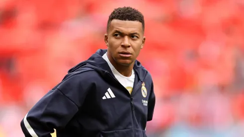 Real Madrid vence com hat-trick de Mbappé, que exalta química com Güler. (Photo by Florencia Tan Jun/Getty Images)