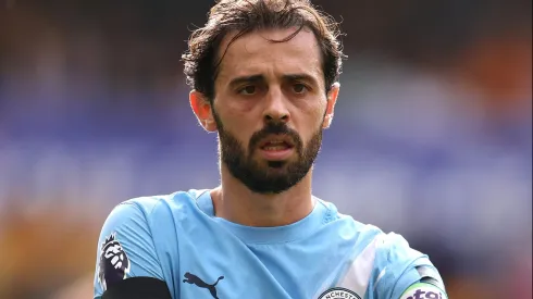 De saída do Manchester City e na mira de Juventus e Benfica, Bernardo Silva afirma que já definiu seu futuro. (Photo by Alex Pantling/Getty Images)