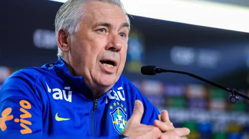 Carlo Ancelotti, técnico da Seleção Brasileira – Photo by Buda Mendes/Getty Images