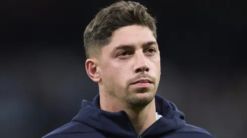 Federico Valverde se torna alvo do Manchester United e pode ir embora do Real Madrid (Photo by Mateo Villalba Sanchez/Getty Images)