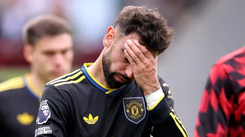 Bruno Fernandes, jogador do Manchester United (Foto: Justin Setterfield/Getty Images)