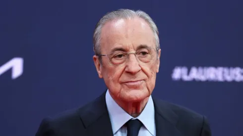 Florentino Pérez promete reforços no Real Madrid. Foto: Isabel Infantes/Getty Images
