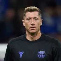 Lewandowski no PSG? Camisa 9 do Barcelona tem longa conversa com Nasser Al-Khelaïfi