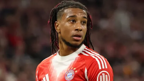 Real Madrid pode perder a contratação de Michael Olise, do Bayern de Munique, para o PSG (Photo by Alex Grimm/Getty Images)