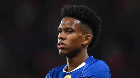 Estêvão, do Chelsea, se torna 2º brasileiro mais jovem a marcar na Premier League (Photo by Mike Hewitt/Getty Images)