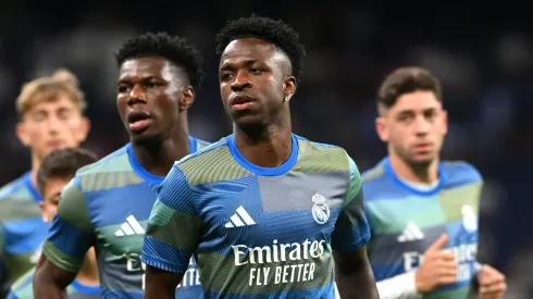 Real Madrid vence Villarreal em LaLiga com dois gols de Vinícius Júnior. (Photo by Denis Doyle/Getty Images)