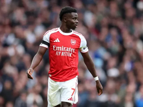 Saka chega a 100 contribuições ofensivas em 200 partidas