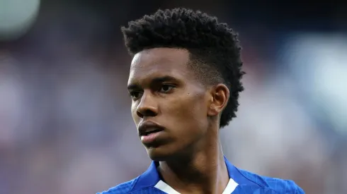 Estêvão, do Chelsea, cita euforia de Maresca após marcar primeiro gol (Photo by Eddie Keogh/Getty Images)