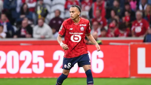 Após ser rejeitado pelo PSG, Ethan Mbappé marcou um gol decisivo contra seu ex-clube e comemorou de forma contida ao lado da família, mostrando talento, frieza e resiliência. (Foto: Divulgação/Twitter Actu Ligue 1)