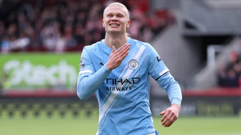 Haaland, atacante do Manchester City. (Foto: Justin Setterfield/Getty Images)