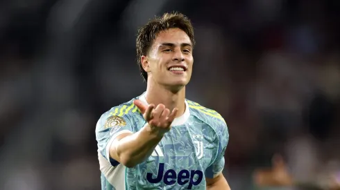 Arsenal envia olheiros para observar Kenan Yildiz jogando pela Juventus. (Photo by Kevin C. Cox/Getty Images)