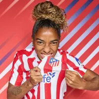 Luany, atacante brasileira do Atlético de Madrid, é eleita a melhor jogadora do mês de setembro da Liga F