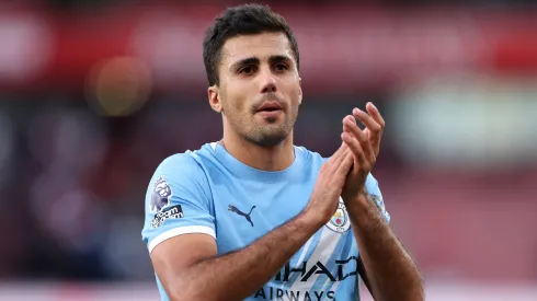 Rodri pelo Manchester City. (Foto: Justin Setterfield/Getty Images)