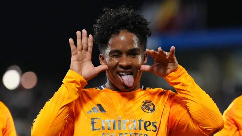 Endrick marca pelo Real Madrid. (Foto: Angel Martinez/Getty Images)