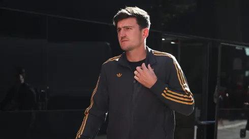 Manchester United volta atrás e decide não renovar o contrato do zagueiro Harry Maguire. (Photo by Richard Pelham/Getty Images)