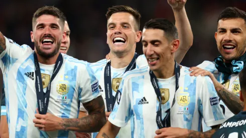 Ex-PSG e Tottenham, Giovani Lo Celso é oferecido ao Flamengo para substituir Arrascaeta. Foto: Clive Rose/Getty Images