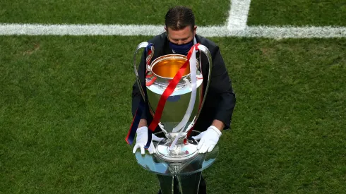 Troféu da Champions League. (Foto: Manu Fernandez/Pool via Getty Images)