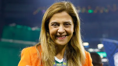 Leila Pereira, presidente do Palmeiras. (Foto: Ricardo Moreira/Getty Images)