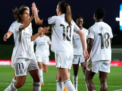 Real Madrid goleia a Roma por 6 a 2 e fica nas primeiras posições da Champions Feminina