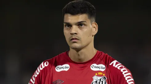 Gabriel Brazão, goleiro do Santos. Foto: Anderson Romao/AGIF