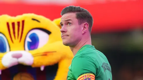 Barcelona decide que Ter Stegen só atuará em jogos da Copa do Rei. (Photo by Alex Caparros/Getty Images)