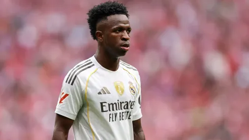 Vinicius Júnior em partida do Real Madrid