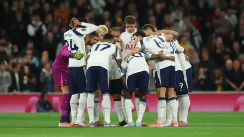 Jogadores do Tottenham