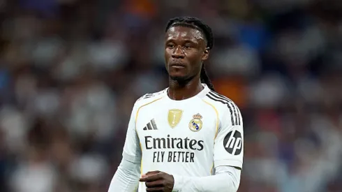 Camavinga em ação pelo Real Madrid.