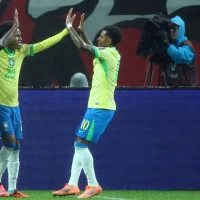 Com gols de Estêvão, Rodrygo e Vinicius Júnior, Seleção Brasileira goleia Coreia do Sul em amistoso
