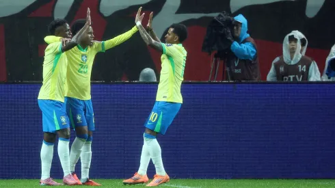 Vinicius Júnior, Estêvão e Rodrygo foram protagonistas em amistoso da Seleção Brasileira