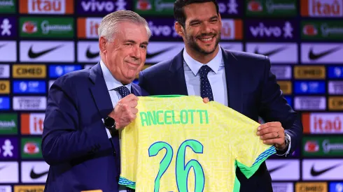 Carlo Ancelotti, técnico da Seleção Brasileira – Photo by Buda Mendes/Getty Images