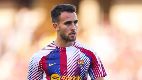 Joan García em ação pelo Barcelona.