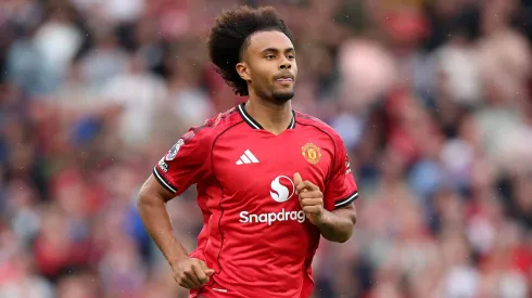 Joshua Zirkzee, atacante do Manchester United. Foto: Matt McNulty