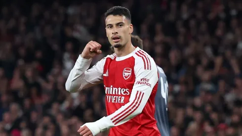 Gabriel Martinelli não descarta deixar o Arsenal em meio ao interesse do Bayern de Munique. (Photo by Michael Steele/Getty Images)