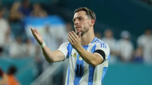 Lo Celso marcou o gol da Seleção Argentina. Foto: Leonardo Fernandez