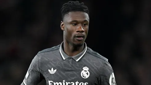 Real Madrid recebe proposta de R$ 320 milhões para vender Camavinga ao Chelsea, mas recusa. Foto: Justin Setterfield/Getty Images