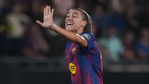 Patri Guijarro, do Barcelona (Photo by Alex Caparros/Getty Images)