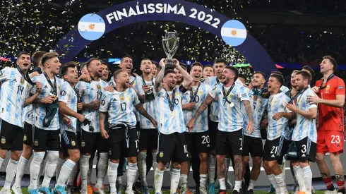 Messi tem um título de Finalíssima com a Seleção Argentina