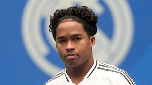 Endrick pode deixar o Real Madrid. Foto: Angel Martinez/Getty Images