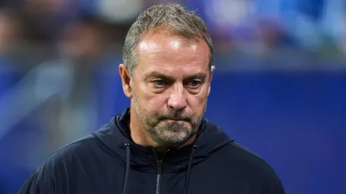 Hansi Flick, treinador do Barcelona (Foto: Juan Manuel Serrano Arce/Getty Images)