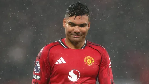 Casemiro em ação pelo Manchester United (Photo by Jan Kruger/Getty Images)