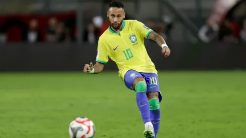 Neymar em jogo da Seleção Brasileira