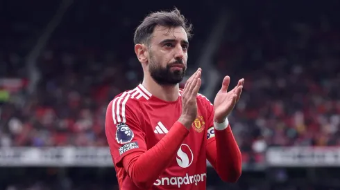 Bruno Fernandes, do Manchester United, é aprovado como reforço do Bayern de Munique por R$ 291 milhões. (Photo by Alex Livesey/Getty Images)
