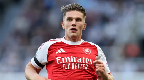 Viktor Gyökeres pelo Arsenal (Foto: George Wood/Getty Images)