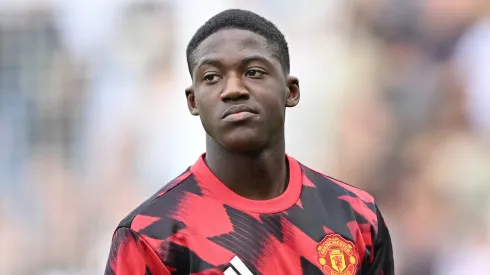 Mainoo pode deixar o Manchester United. Foto: Mike Hewitt