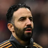 Ruben Amorim, técnico do Manchester United, é acusado de ter problemas pessoais com Kobbie Mainoo