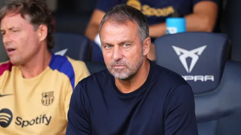 Real Madrid x Barcelona: Hansi Flick não deve ter Dani Olmo e Joan García à disposição. (Photo by Alex Caparros/Getty Images)