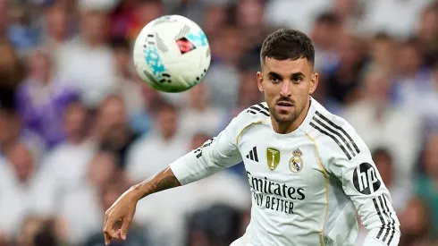 O meia Ceballos em ação pelo Real Madrid (Photo by Angel Martinez/Getty Images)