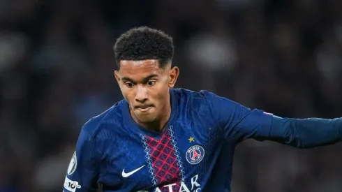 Mayulu marca gol do empate do PSG. Foto: Franco Arland