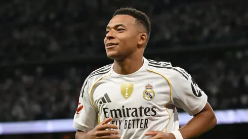 Real Madrid deve ter Mbappé à disposição contra o Getafe mesmo após lesão. (Photo by Denis Doyle/Getty Images)
